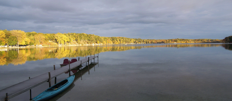 From the west in autumn